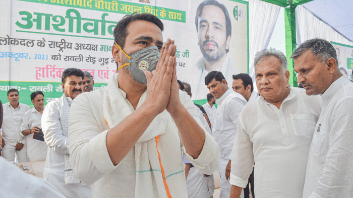 RLD chief Jayant Chaudhary. Credit: PTI Photo