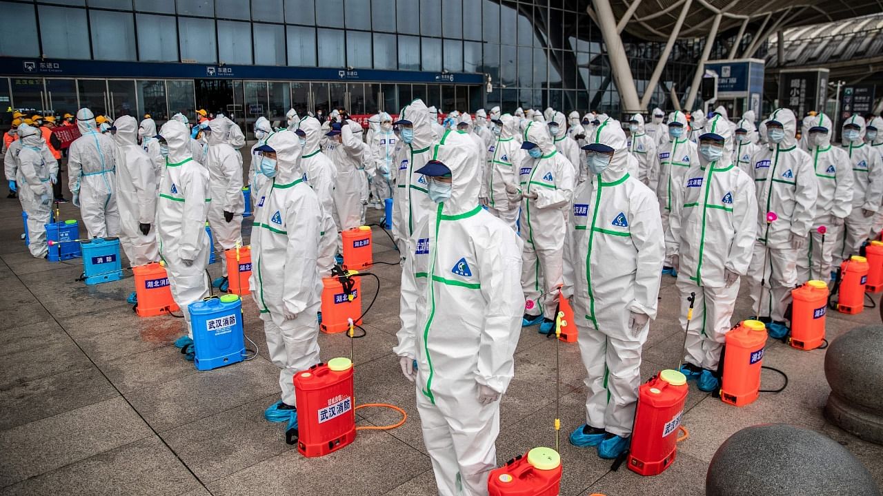 China has a zero Covid-19 policy, implementing strict lockdowns and curbs to quell the spread of virus. Credit: AFP File Photo