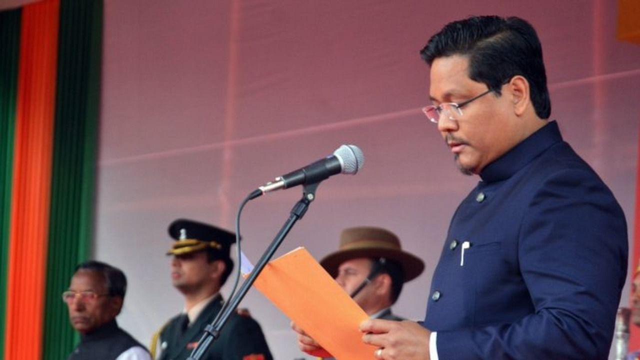 Meghalaya Chief Minister Conrad K Sangma. Credit: PTI File Photo  