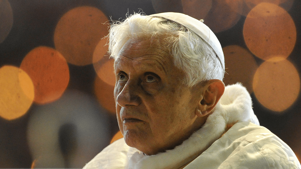 Ex-pope Benedict XVI. Credit: AFP File Photo