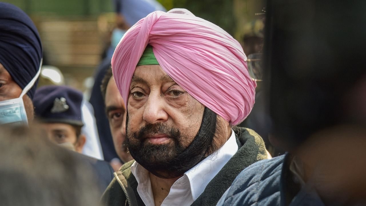 Punjab Lok Congress (PLC) chief Capt Amarinder Singh. Credit: PTI Photo