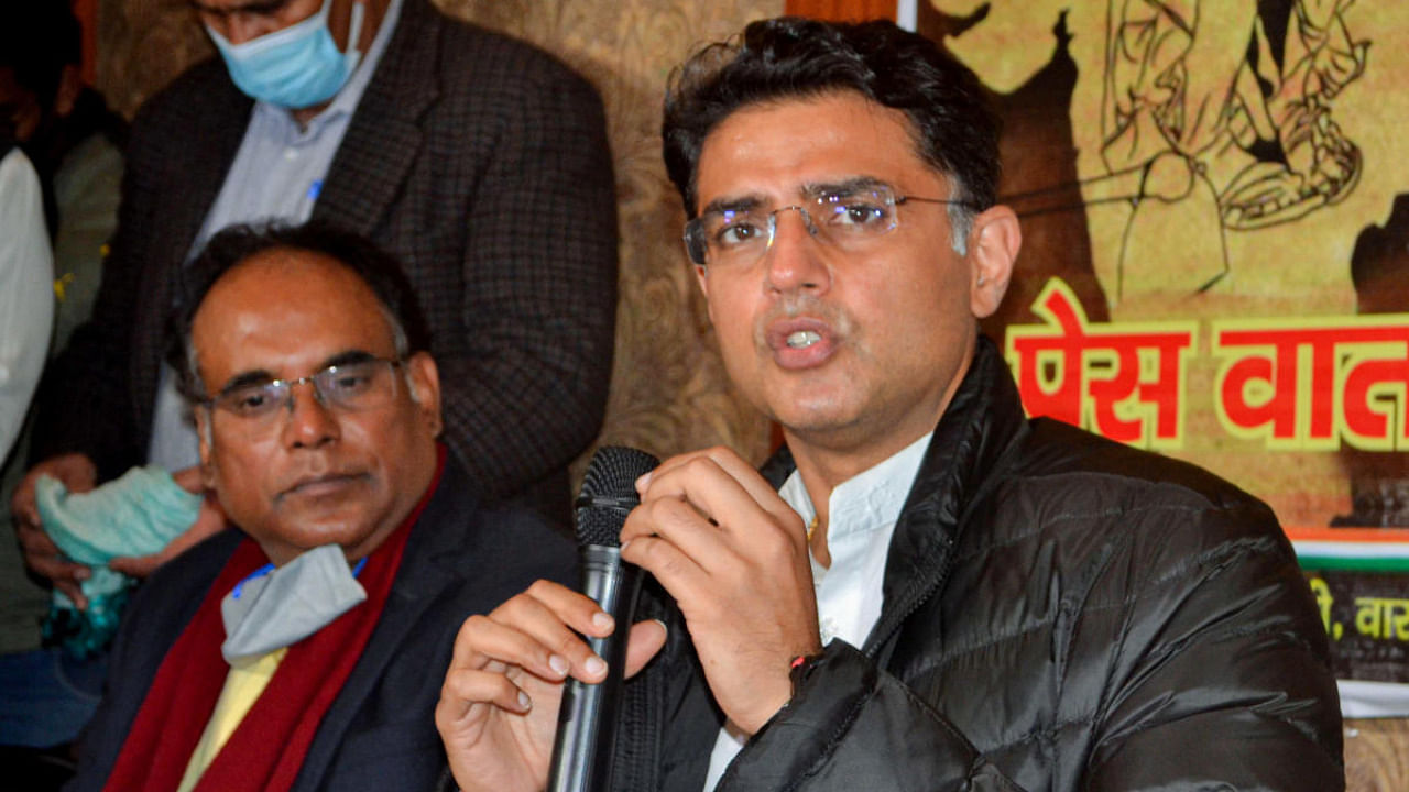 Sachin Pilot. Credit: PTI file photo