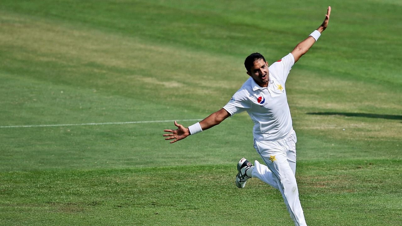 Pakistan pacer Mohammad Abbas. Credit: AP/PTI File Photo