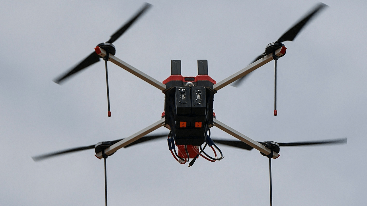 The Directorate General of Foreign Trade (DGFT) under the commerce and industry ministry has issued a notification banning the import of foreign drones. Credit: AFP Photo