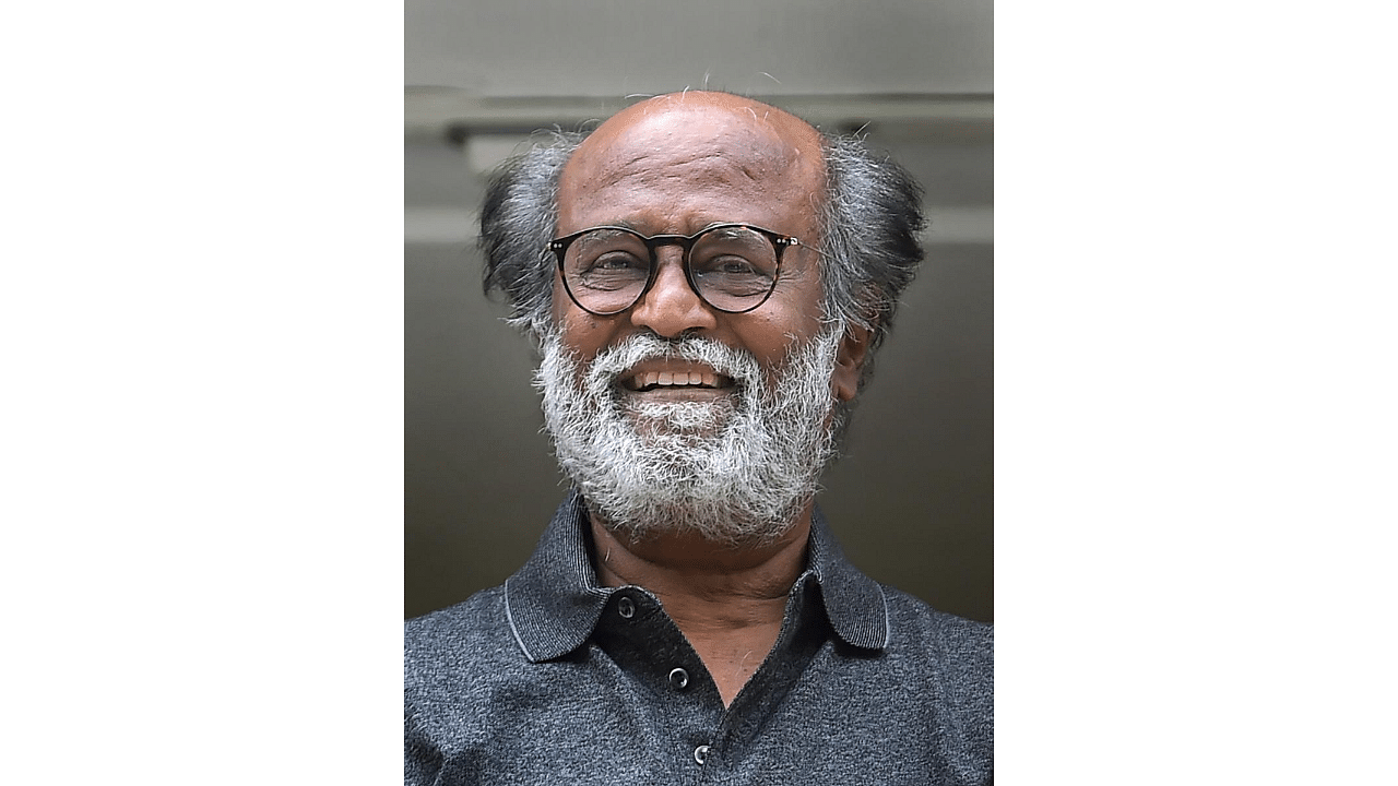 'Superstar' Rajinikanth. Credit: PTI Photo