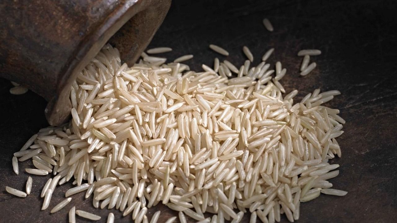 The country's basmati rice exports in 2021 fell 20% from a year ago to 4 million tonnes, the lowest since 2017. Credit: iStock Photo