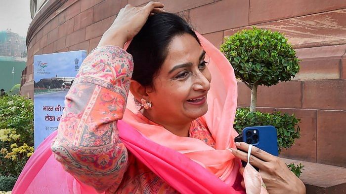 Former Union minister Harsimrat Kaur Badal. Credit: PTI Photo