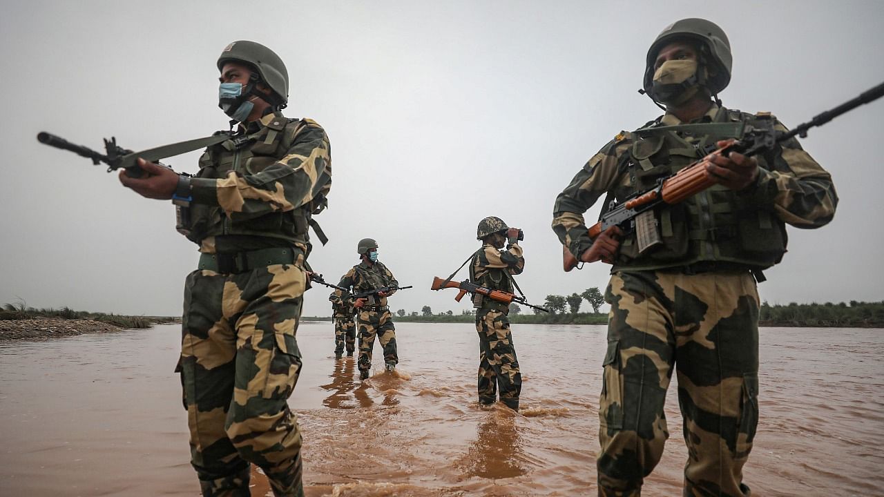 The security agency launched a search operation in the creek area to find out if any more such boats from the neighbouring country have entered Indian waters. Credit: PTI File Photo
