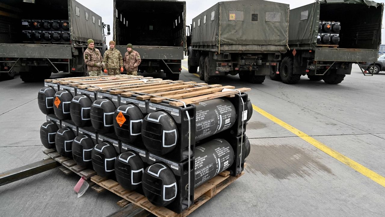 Ukraine receives military supplies from its allies. Credit: AFP Photo