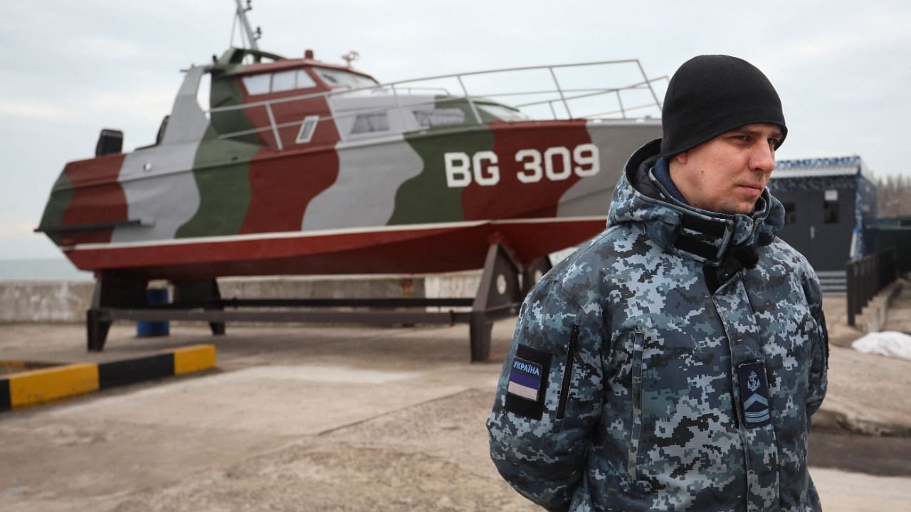 Ukrainian captain Oleksandr Surkov. Credit: AFP Photo