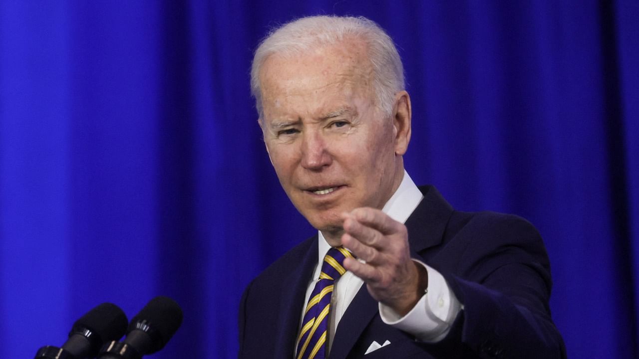 US President Joe Biden. Credit: Reuters File Photo