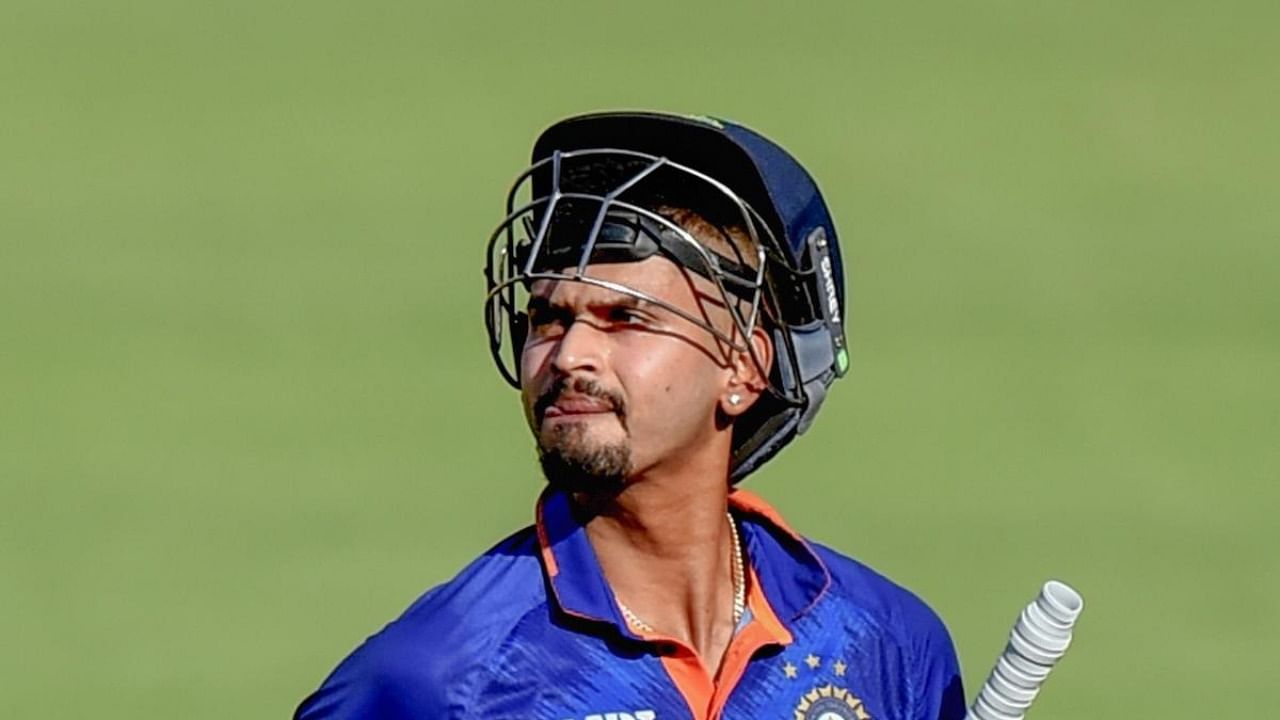 India's Shreyas Iyer. Credit: PTI Photo