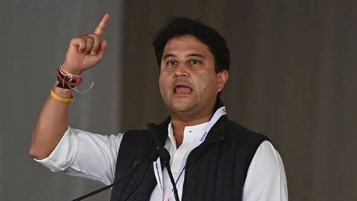 Civil Aviation Minister Jyotiraditya Scindia. Credit: AFP File Photo