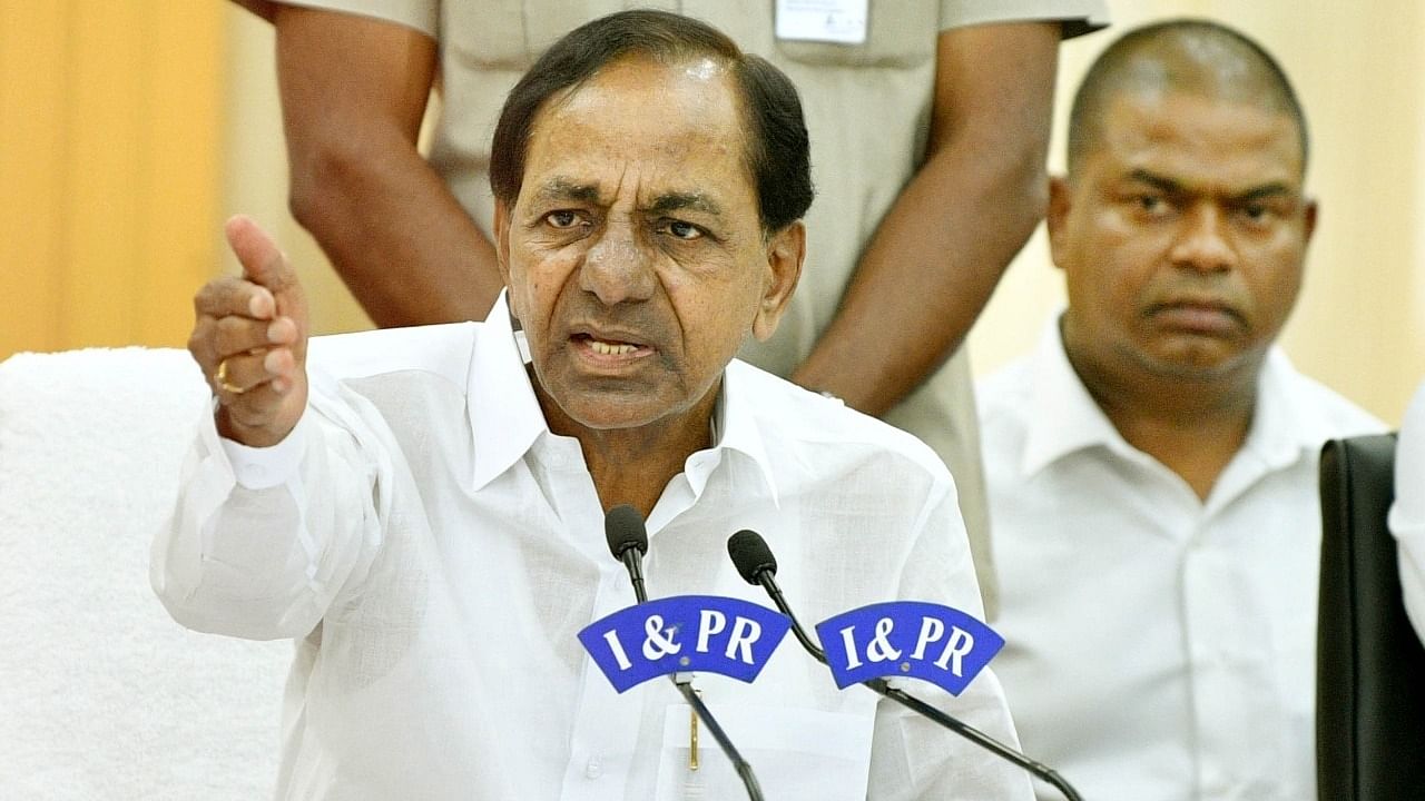 K Chandrashekar Rao. Credit: IANS File Photo