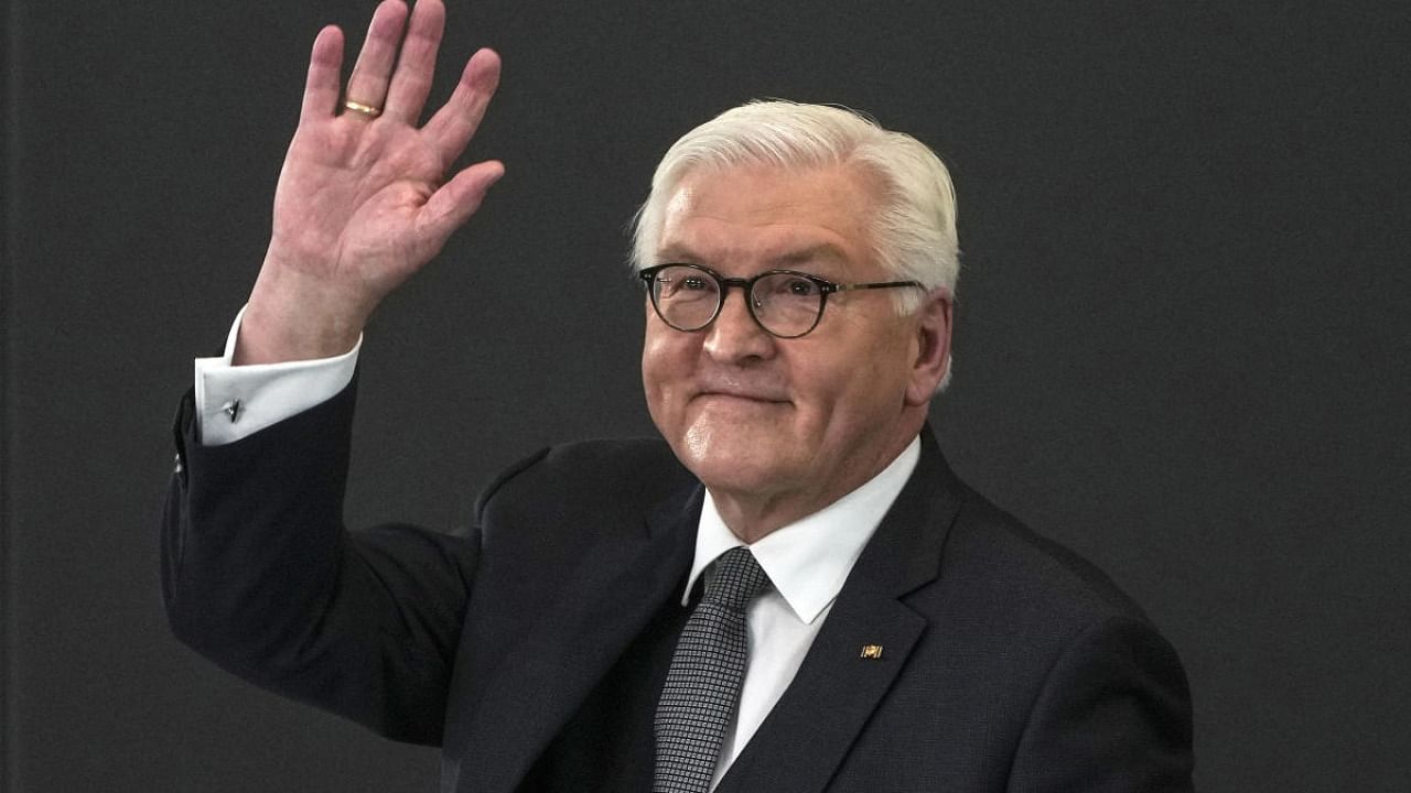 Reelected German President Frank-Walter Steinmeier. Credit: AP Photo