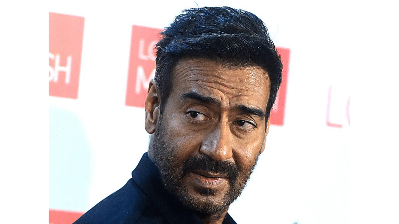 Bollywood star Ajay Devgn. Credit: AFP Photo/Sujit Jaiswal