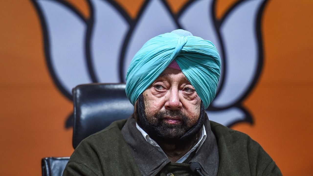 Punjab Lok Congress President Captain Amarinder Singh. Credit: PTI File Photo