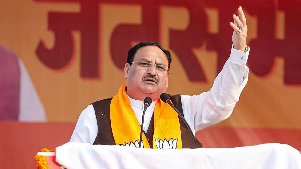 BJP president J P Nadda. Credit: PTI Photo