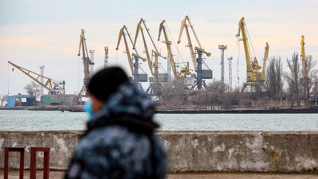 A view of the Ukraine border. Credit: AFP Photo