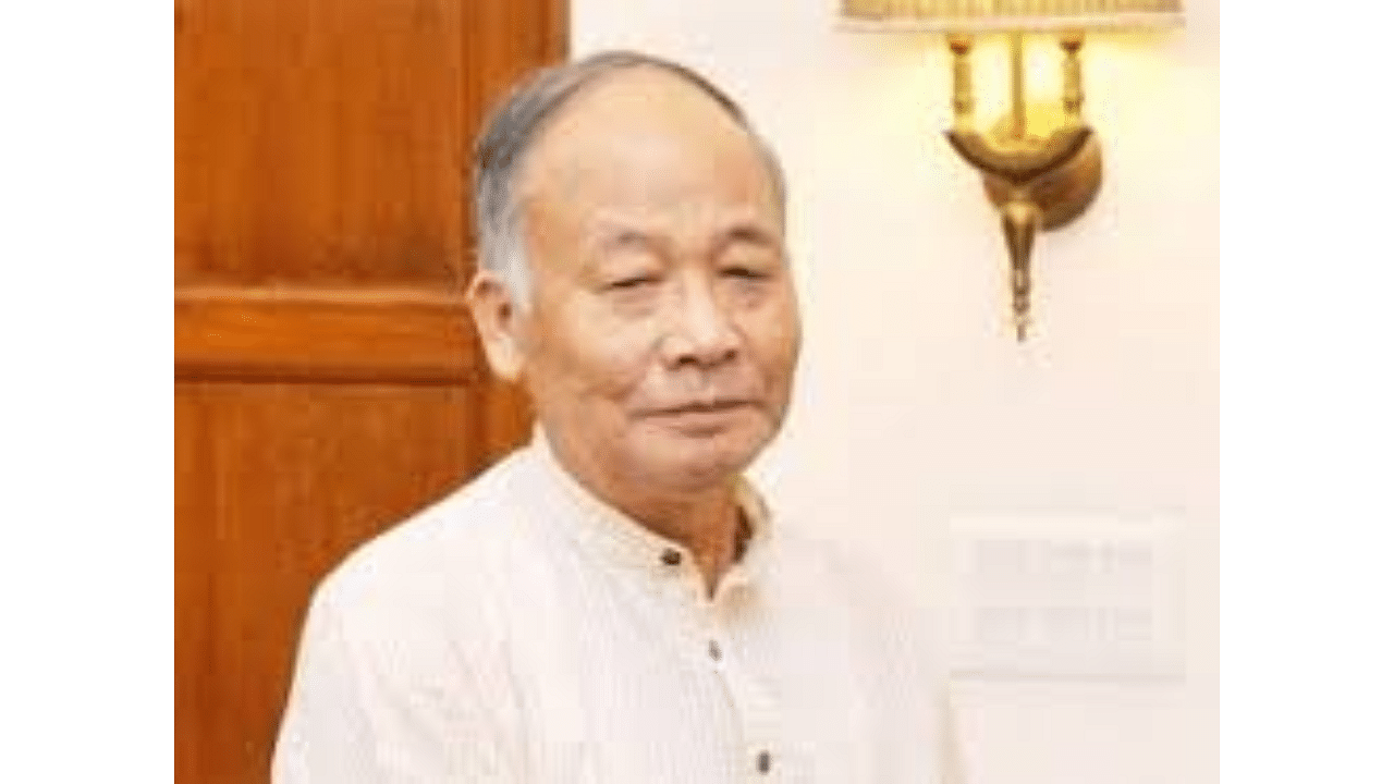 Former Manipur Chief Minister and Congress' pointsman in the state Okram Ibobi Singh. Credit: DH File Photo