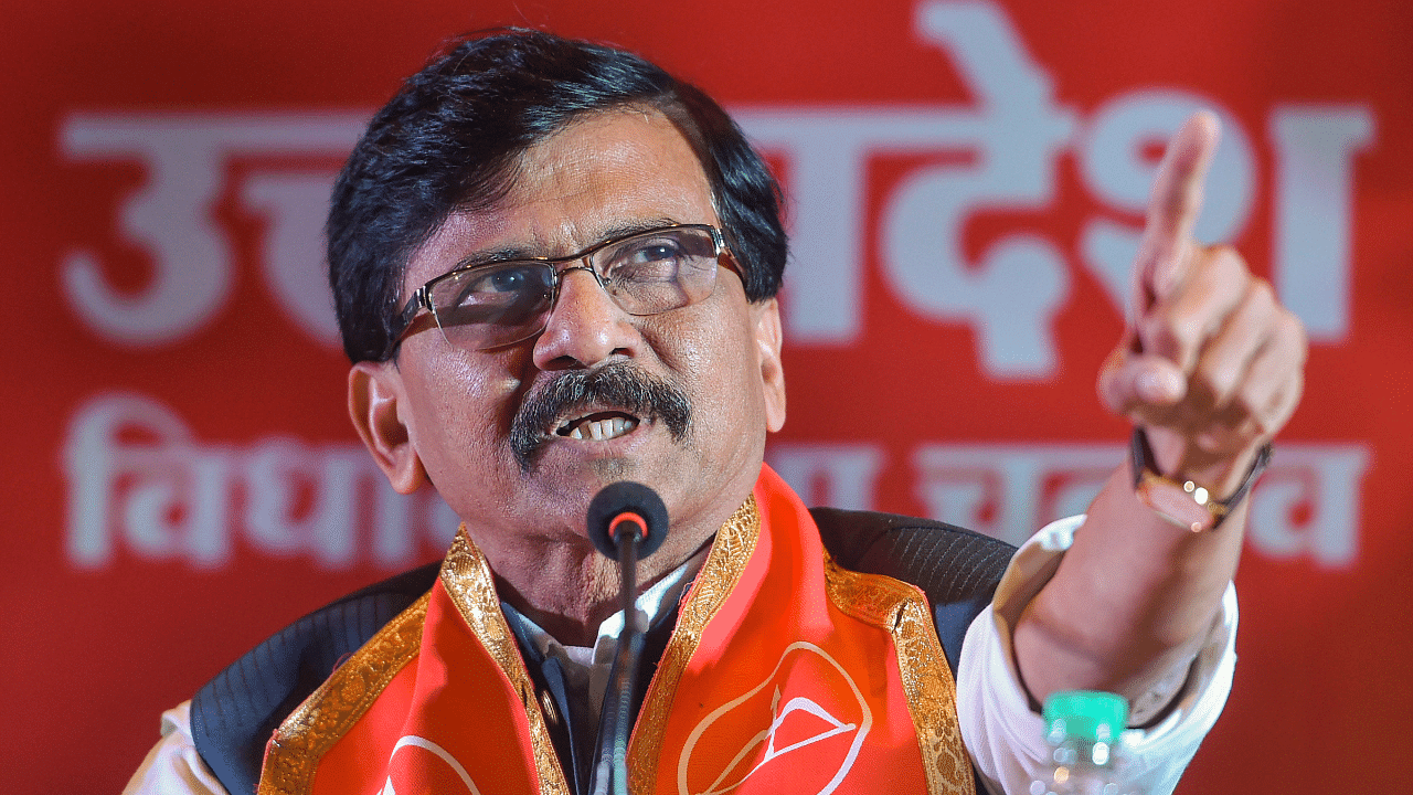 Shiv Sena leader Sanjay Raut. Credit: PTI Photo