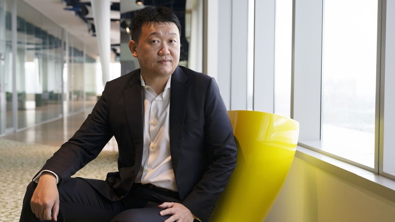 Sea was founded by Forrest Li, who was born in China but is now a Singaporean citizen. Credit: Bloomberg photo