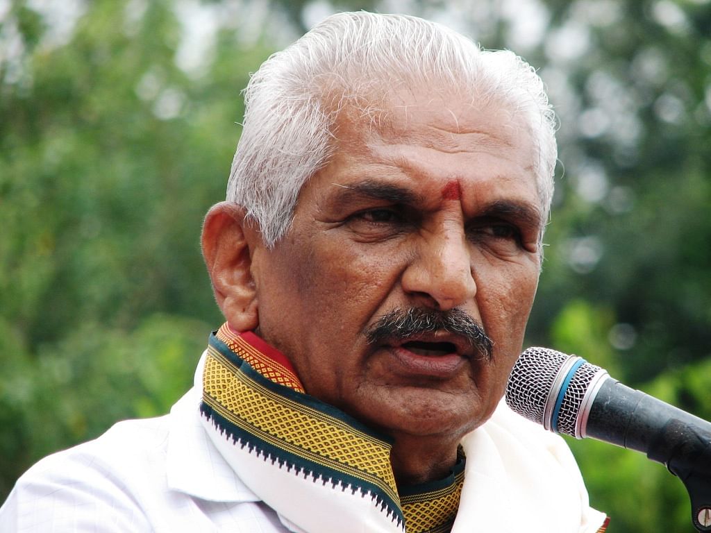 Karnataka RSS leader Kalladka Prabhakar Bhat. Credit: DH Photo