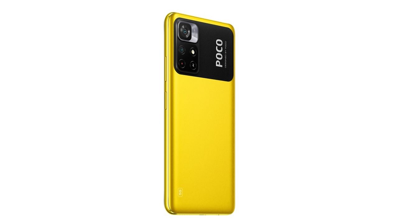 The new M4 Pro 5G in Poco Yellow colour. Credit: Poco India