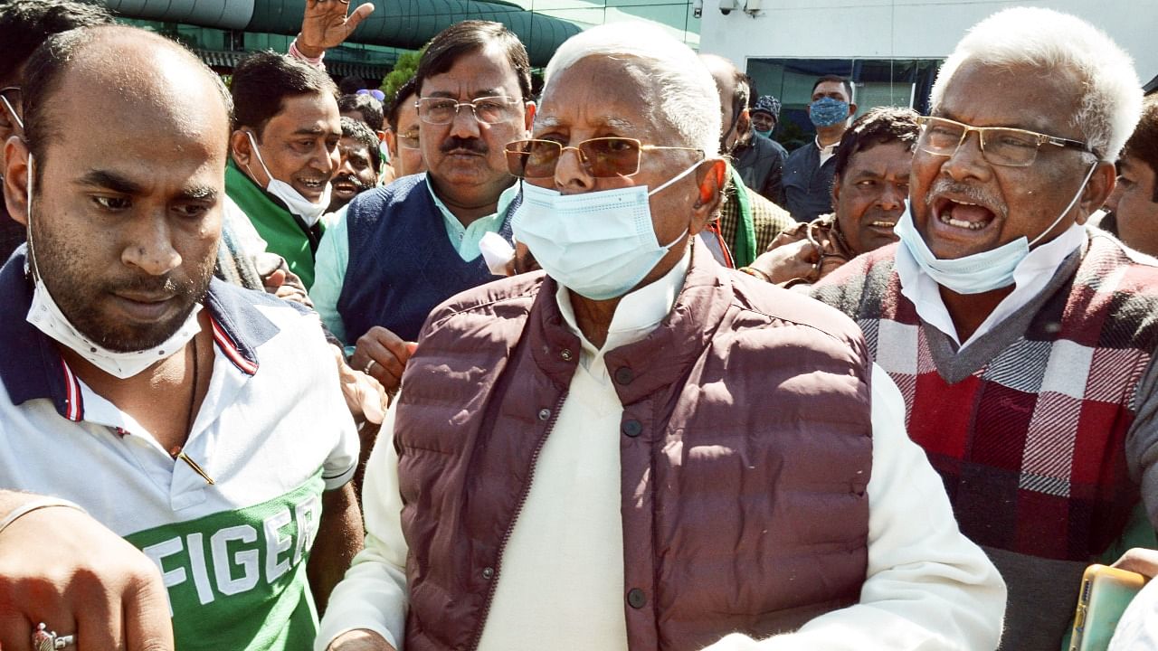 Lalu Prasad Yadav. Credit: PTI File Photo