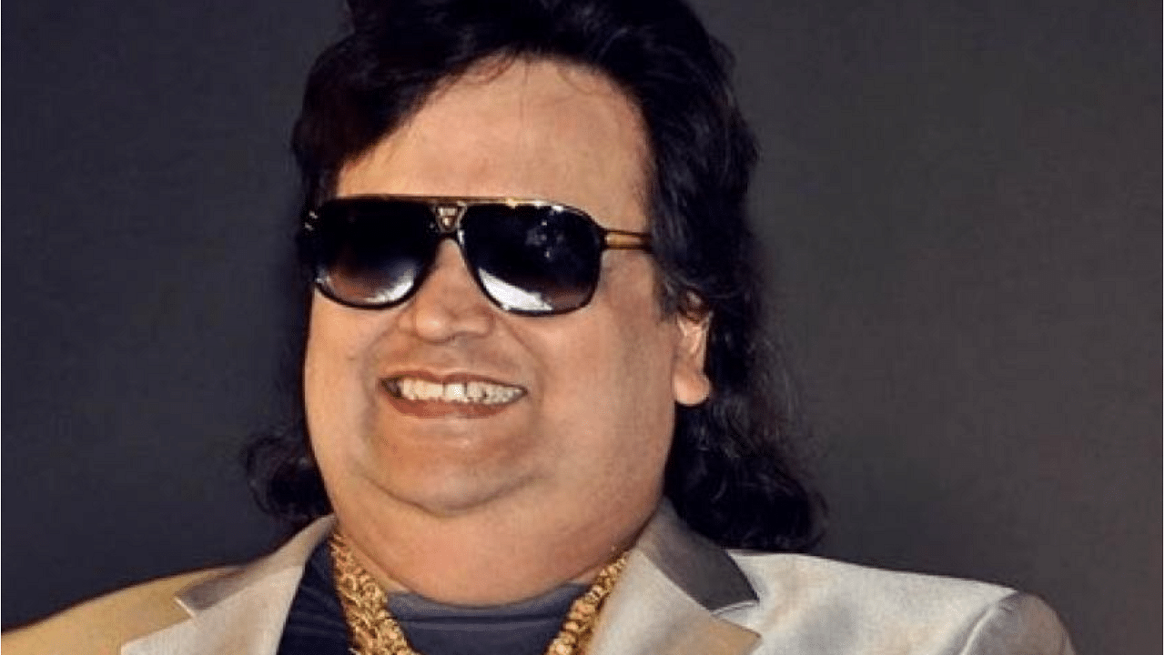 Ace music composer Bappi Lahiri. Credit: IANS Photo