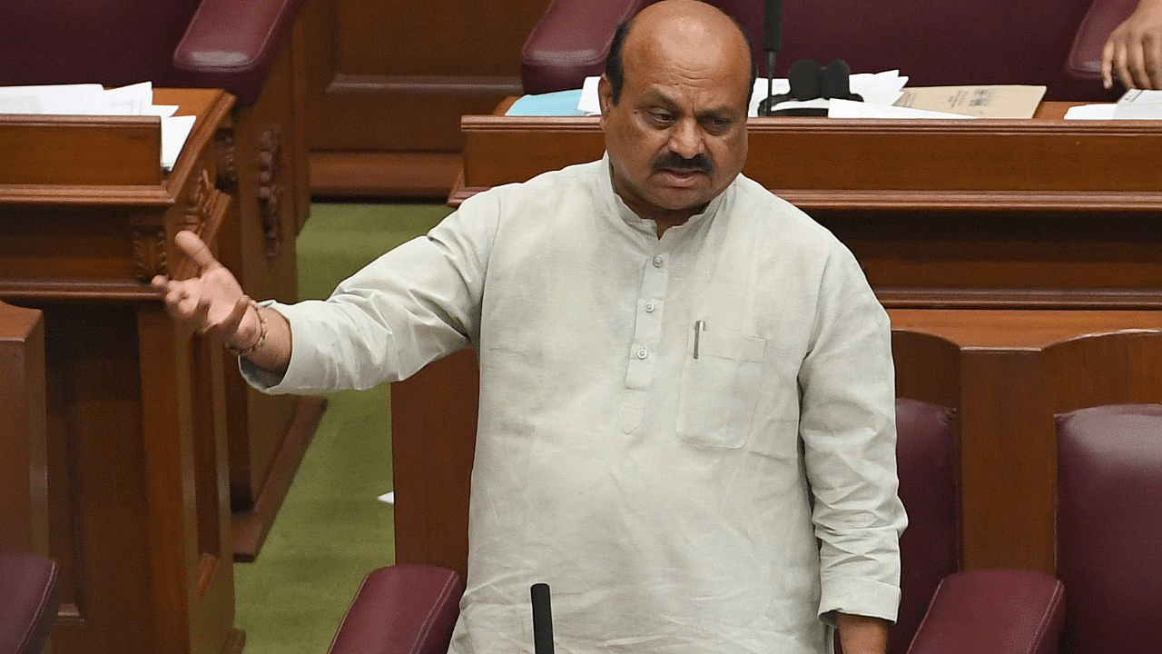 Karnataka CM Basavaraj Bommai. Credit: DH File Photo