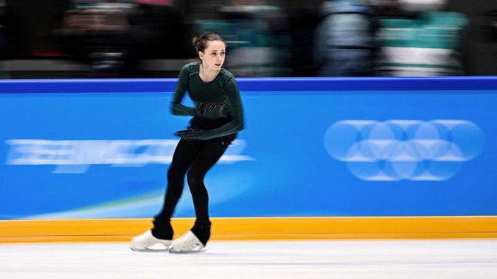 Teenage Russian figure skater Kamila Valieva. Credit: AFP Photo