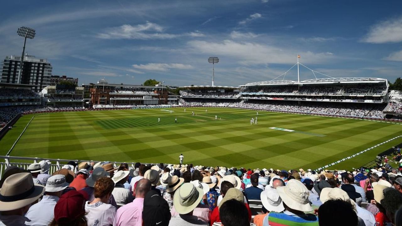 Lord's cricket ground in London. Credit: AFP Photo