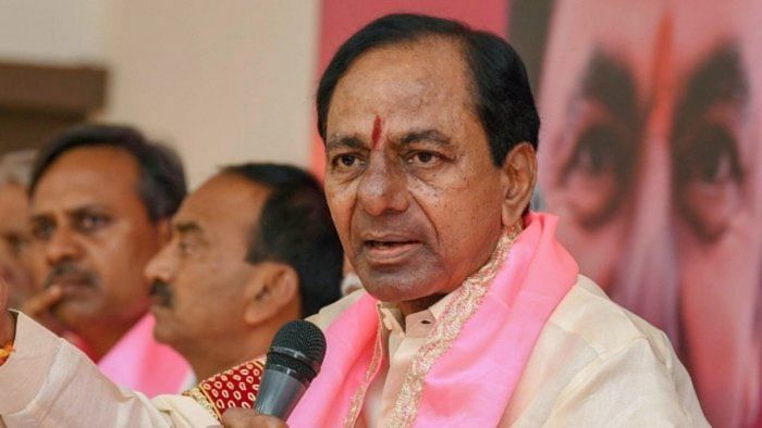 Telangana Chief Minister K. Chandrasekhar Rao. Credit: PTI Photo