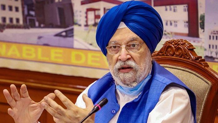 Hardeep Singh Puri. Credit: PTI File Photo