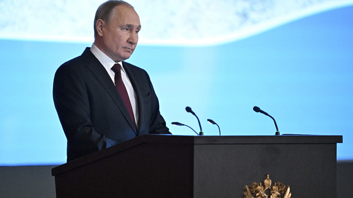 Russian President Vladimir Putin. Credit: AFP Photo