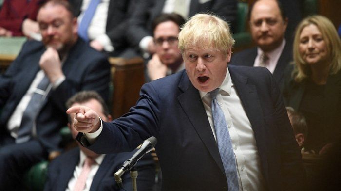 British Prime Minister Boris Johnson. Credit: Reuters File Photo