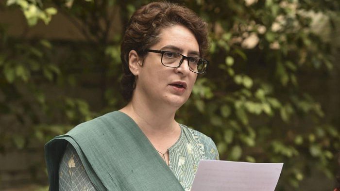 Congress General Secretary Priyanka Gandhi. Credit: PTI File Photo