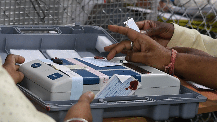 Urban civic polls were held on February 19 in Tamil Nadu. Credit: AFP File Photo