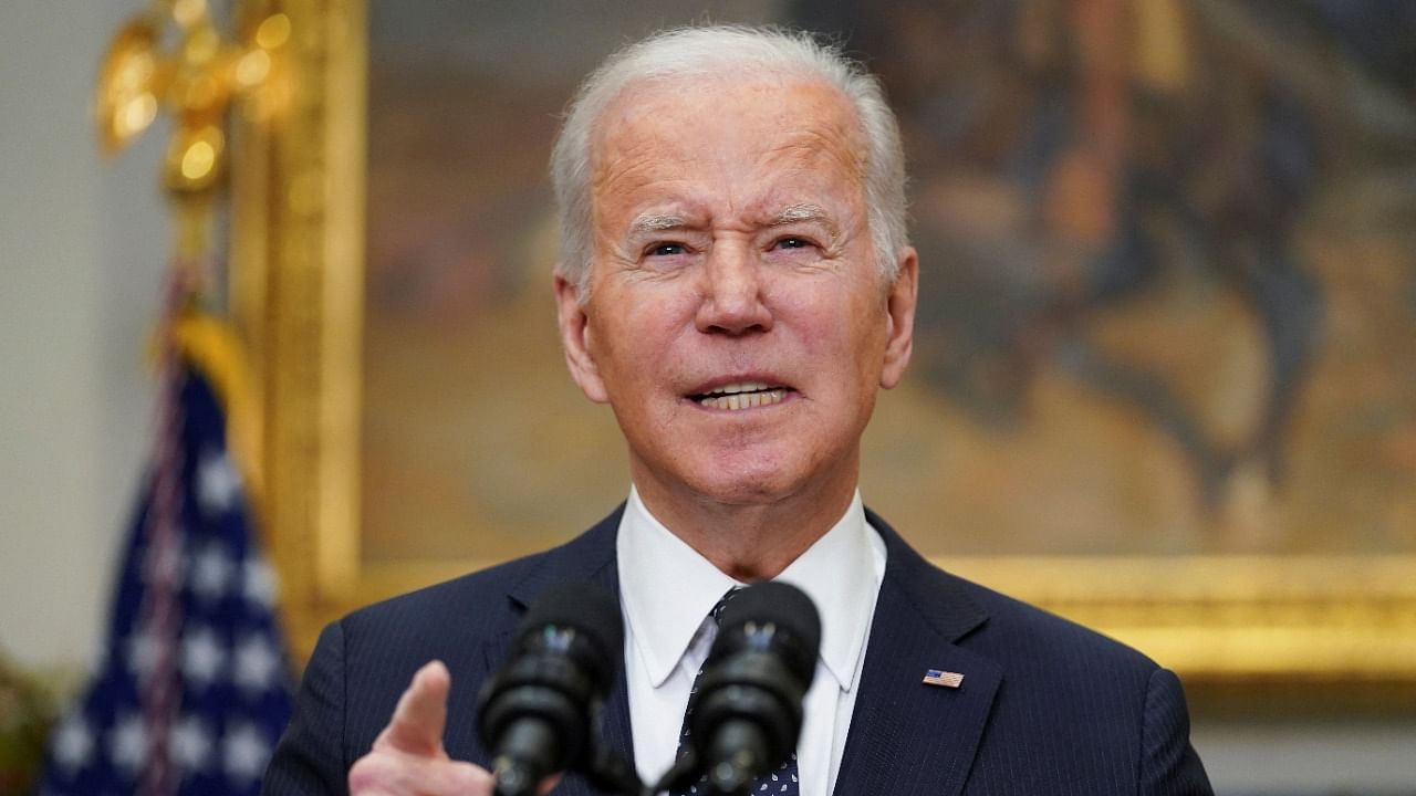 US President Joe Biden. Credit: Reuters File Photo