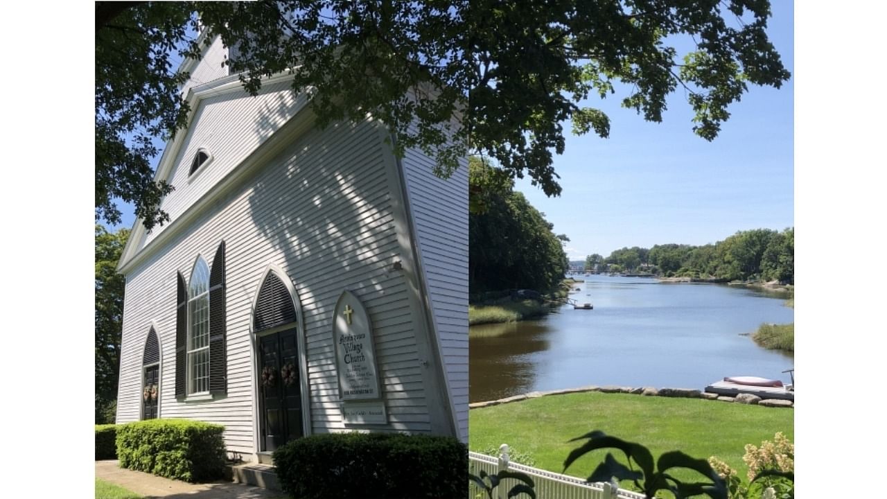 A view of Annisquam Village Church, Gloucester, Massachusetts, US. Credit: Jaydeep Sarkar