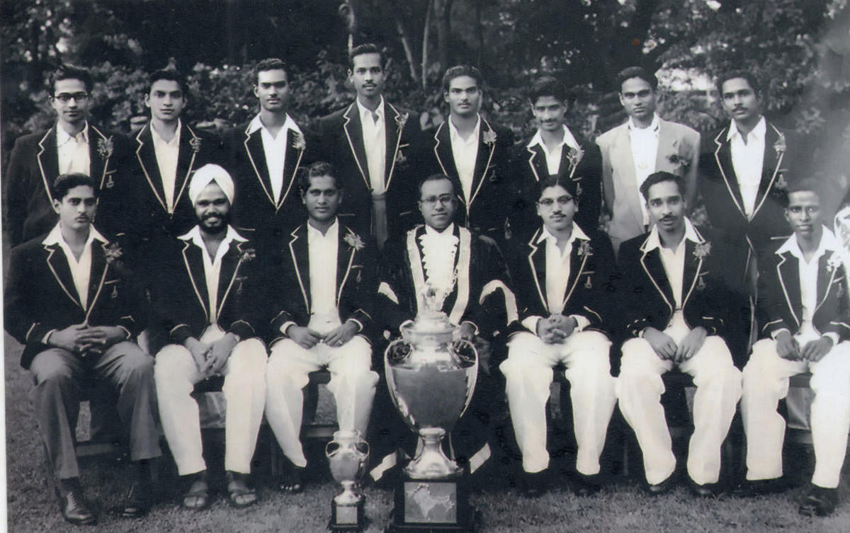 The Ranji Trophy winners of 1944-45.
