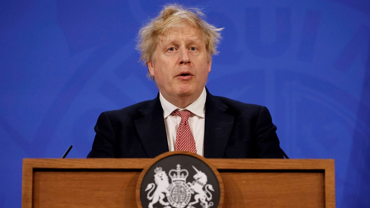 Britain's Prime Minister Boris Johnson. Credit:AP/PTI Photo