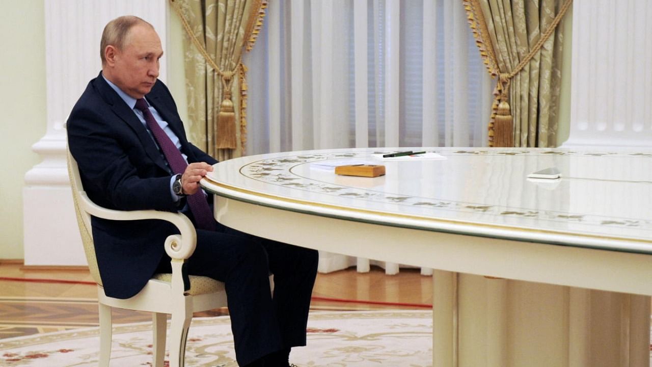 Russia's President Vladimir Putin. Credit: Reuters Photo