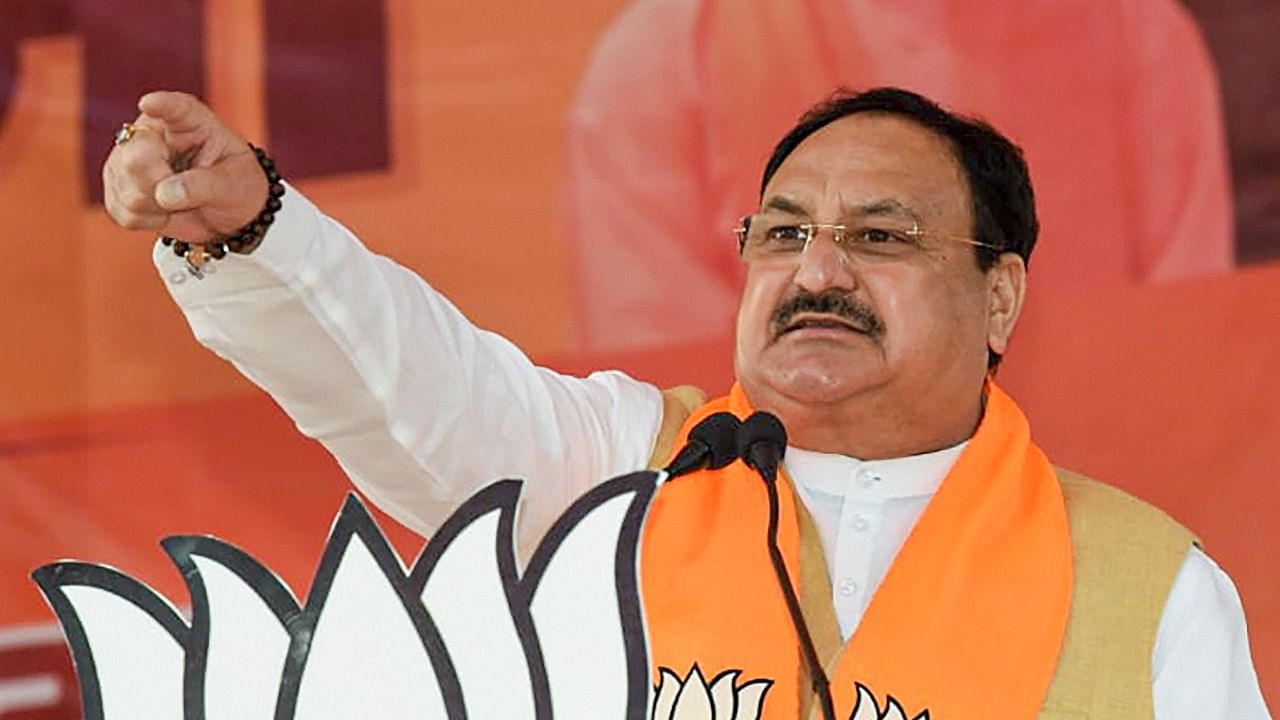 BJP president Jagat Prakash Nadda. Credit: PTI Photo