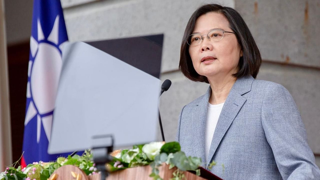 Taiwanese President Tsai Ing-wen. Credit: AFP Photo