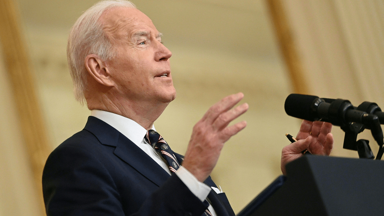 US President Joe Biden. Credit: AFP File Photo