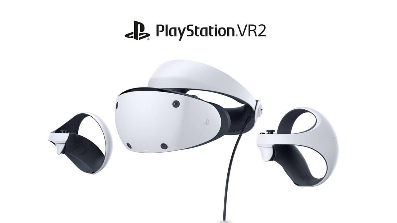 The new PlayStation VR2 headgear. Credit: Sony