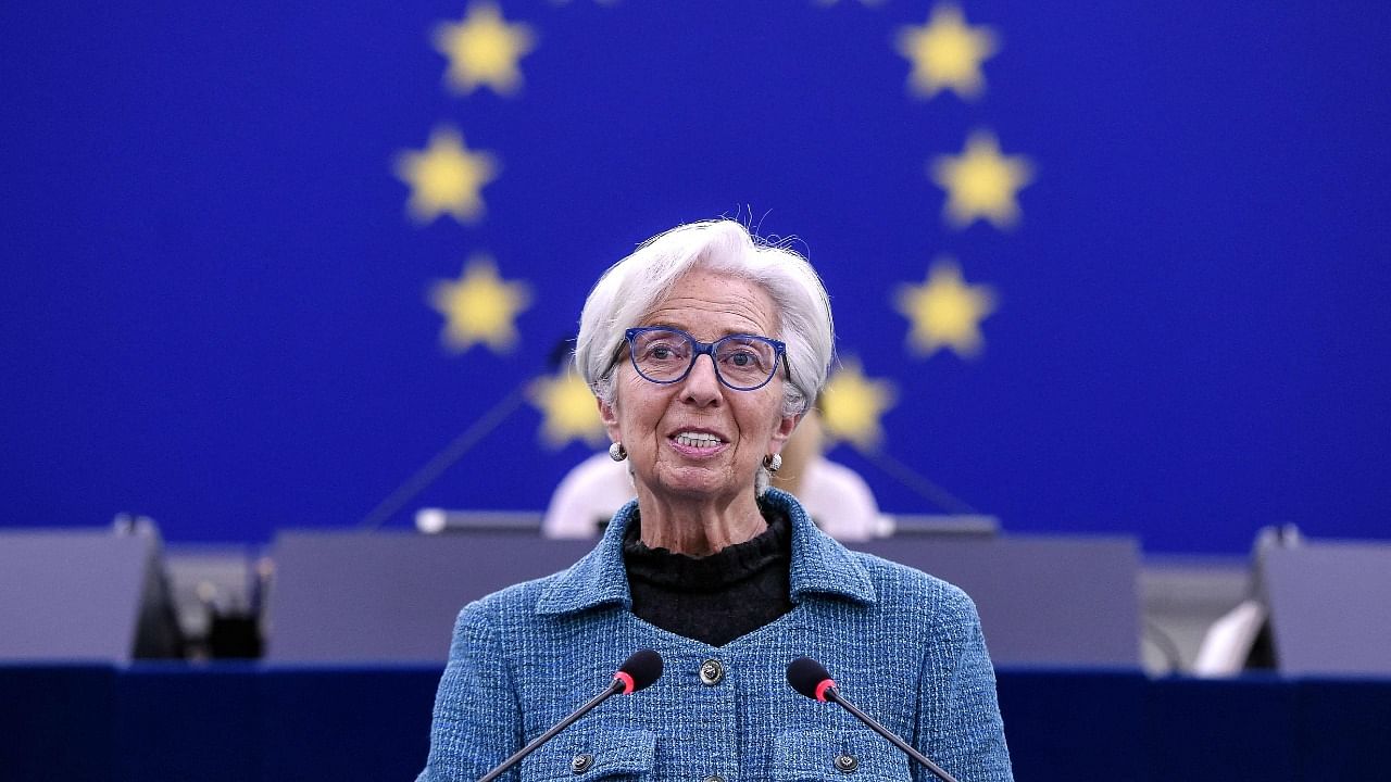 European Central Bank (ECB) President Christine Lagarde. Credit: AFP Photo