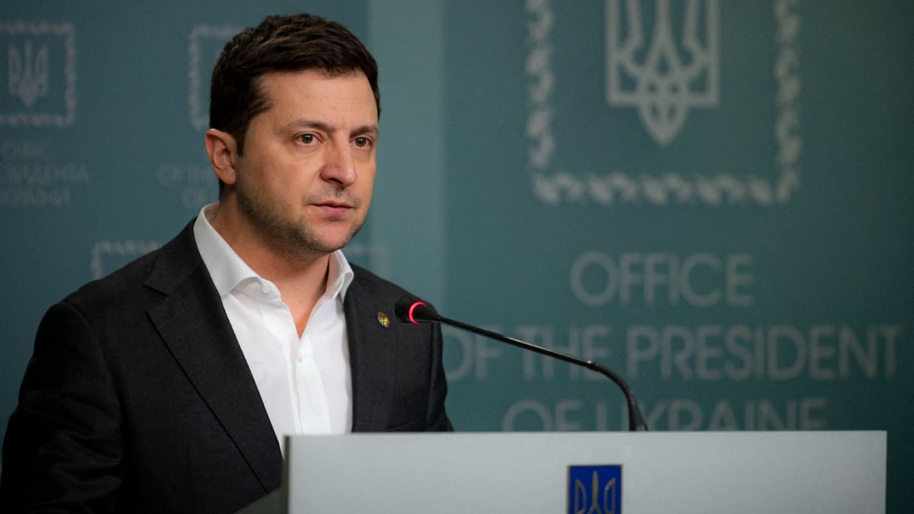 Ukraine President Volodymyr Zelensky. Credit: AFP Photo